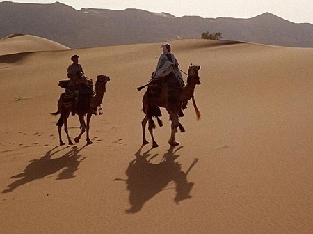 Thăm lại những phim trường lừng danh thế giới - 6 Sa mạc Wadi Rum ở Jordan, nơi từng đặt trường quay bộ phim “Laurence xứ Ả Rập” (1962).