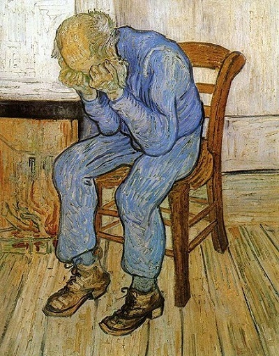Nếu nàng Mona Lisa biết chụp ảnh “tự sướng”...! - 27 Bức “Ông cụ buồn bã” - Vincent Van Gogh vẽ năm 1890.