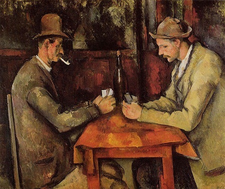 Nếu nàng Mona Lisa biết chụp ảnh “tự sướng”...! - 37 Bức “Những người chơi bài” - Paul Cézanne vẽ năm 1894-1895.