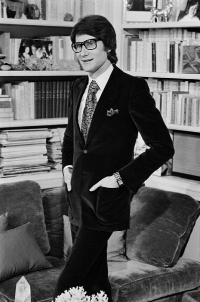 Những biểu tượng thời trang đẹp nhất mọi thời đại - 6 Nhà thiết kế thời trang Yves Saint Laurent - Năm được tôn vinh: 1975