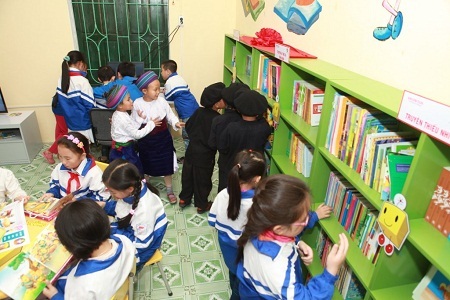 Dịp này các em được tham gia ngày hội đọc sách.