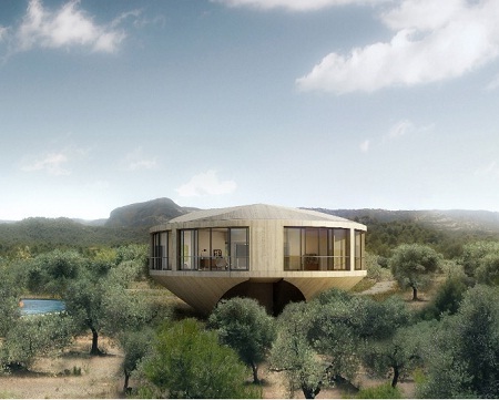 Hai kiến trúc sư người Mỹ Sharon Johnston và Mark Lee, tác giả của tòa nhà