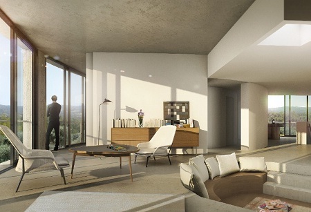 Hai kiến trúc sư người Mỹ Sharon Johnston và Mark Lee, tác giả của tòa nhà