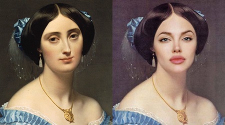 Nghệ sĩ đẹp lộng lẫy khi hóa thân vào tranh cổ - 4 Nữ diễn viên Anne Hathaway trong bức “Một đóa hồng hạ” (Emile Vernon - 1913)
