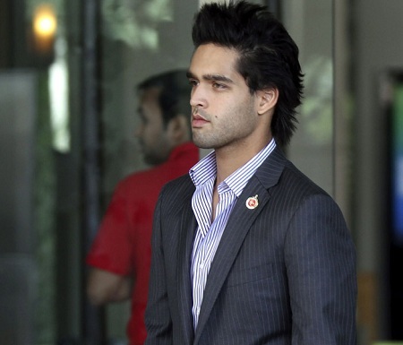 Siddharth Mallya, con trai của nhà tư bản công nghiệp Ấn Độ - Vijay Mallya. 