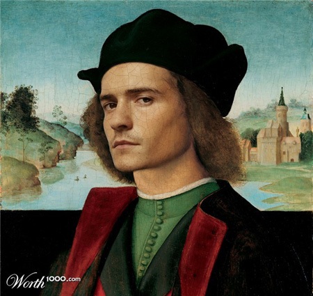 Nghệ sĩ đẹp lộng lẫy khi hóa thân vào tranh cổ - 17 Nam diễn viên Orlando Bloom
