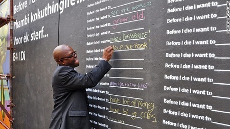 Câu hỏi cho tất cả: “Bạn muốn làm gì trước khi chết…” - 11 Thành phố Johannesburg, Nam Phi.
