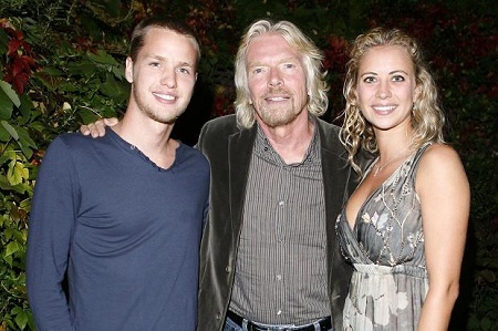 Holly và Sam Branson, các con của doanh nhân tỉ phú người Anh - Richard Branson. 