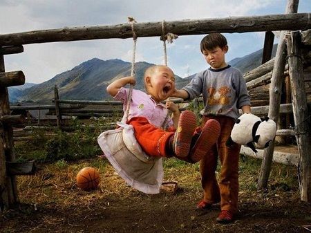 Một khoảnh khắc đẹp bình yên. (Ảnh: Izismile)