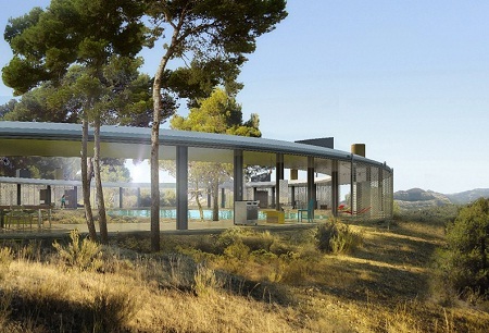 Nhìn từ xa, tòa nhà