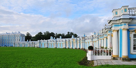 Những lâu đài lộng lẫy nhất thế giới - 21 Lâu đài Catherine, thị trấn Tsarskoye Selo, Nga