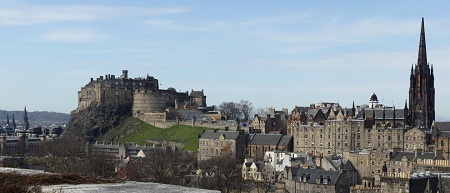 Những lâu đài lộng lẫy nhất thế giới - 6 Lâu đài Edinburgh, Scotland, Vương quốc Anh