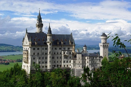 Những lâu đài lộng lẫy nhất thế giới - 10 Lâu đài Neuschwanstein, bang Bavaria, Đức