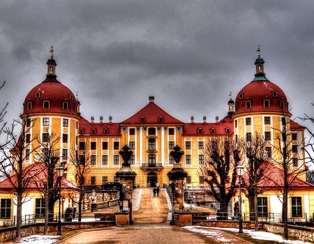 Những lâu đài lộng lẫy nhất thế giới - 11 Lâu đài Moritzburg, bang Saxony, Đức