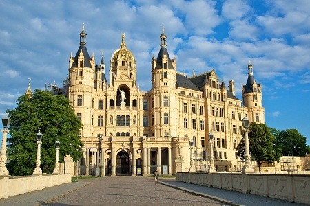 Những lâu đài lộng lẫy nhất thế giới - 12 Lâu đài Schwerin, bang Mecklenburg-Vorpommern, Đức