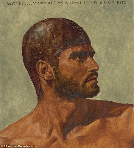 Ảnh hậu trường quý hiếm của bộ phim thành công nhất mọi thời đại - 13 Bộ tranh này được đặt hàng bởi chính đạo diễn của phim - Cecil B. Demille.