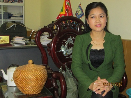 NSƯT Mai Thị Thủy - PGĐ Nhà hát chèo Ninh Bình