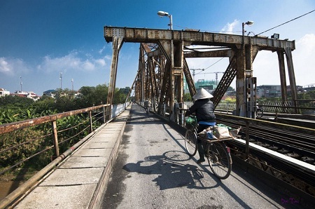 Hình ảnh cầu Long Biên trong mắt thế giới - 7 (Ảnh: Dai Tran)