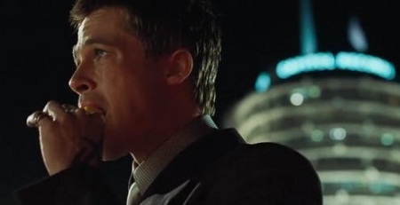 Đoạn video clip tổng hợp một số cảnh phim nhân vật do Brad Pitt đảm nhận “say sưa” ăn uống.