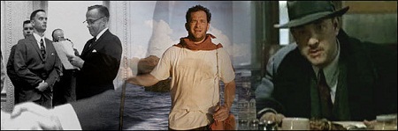 Đoạn video clip tổng hợp một số cảnh phim nhân vật do Brad Pitt đảm nhận “say sưa” ăn uống.