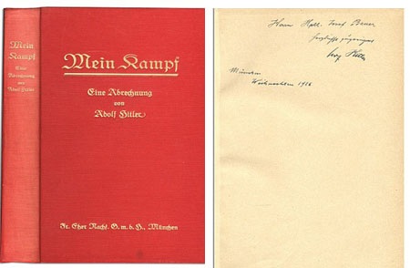 Sách có chữ ký Hitler giá 1,4 tỉ đồng - 2 Hai cuốn sách dù đã trải qua gần 9 thập kỷ nhưng vẫn ở tình trạng nguyên vẹn.