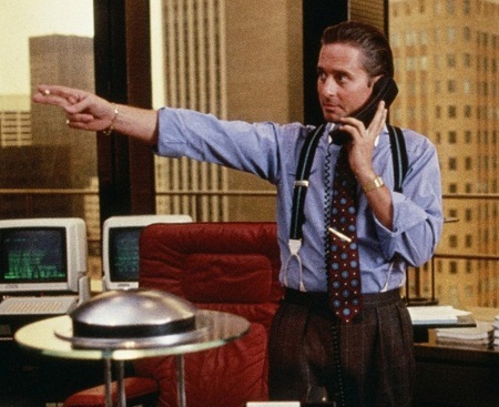 Khám phá thế giới của những nhân vật tâm thần “kinh điển” - 2 Nhân vật Gordon Gekko trong “Wall Street”