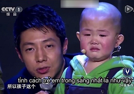 Cậu bé 3 tuổi tiếp tục “gây bão” trên truyền hình - 3 Cậu bé 3 tuổi tiếp tục “gây bão” trong chương trình tìm kiếm tài năng