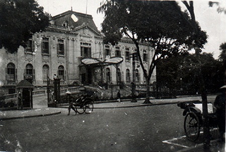 Dinh thống sứ Bắc Kỳ chụp năm 1936.