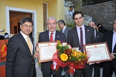 Thứ trưởng Ngoại giao Hy Lạp phát biểu