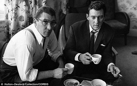Nhật ký kinh hoàng của vợ một trùm xã hội đen khét tiếng - 13 Hai anh em Reggie và Ronnie Kray - những kẻ tội phạm khét tiếng ở London thập niên 1950-1960.