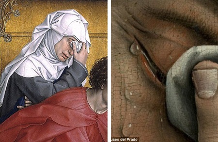 Danh họa Velázquez ban đầu khắc họa nhân vật người hầu gái với một chiếc mũi lớn hơn.