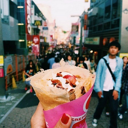 Vẻ quyến rũ khó cưỡng của ẩm thực Việt Nam qua ảnh - 8 Bánh kếp ở
Tokyo, Nhật Bản.