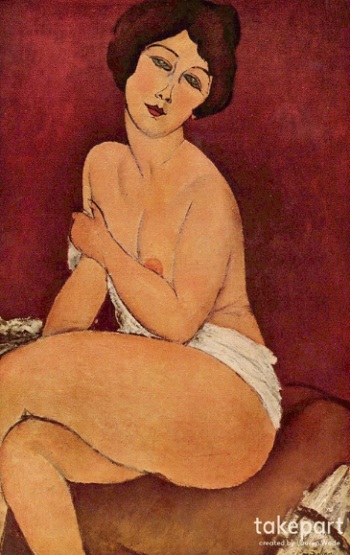 Vẻ đẹp của mỹ nhân trong tranh cổ điển qua “bàn tay”… photoshop - 9 Bức “Nude Maya” (Maya khỏa thân -
1800) của danh họa người Tây Ban Nha Francisco Goya