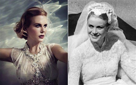 Phim về bà hoàng Grace Kelly bị Hoàng gia Monaco chỉ trích - 1 Nữ diễn viên Nicole Kidman (trái) vào vai bà hoàng Monaco - Grace Kelly (phải).