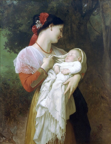 Bức “Người mẹ ngắm con” (1869)
