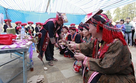 Nghi lễ cúng trong lễ cấp sắc