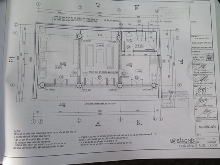 Phương án thiết kế được phê duyệt với khu nhà tăng rất nhỏ