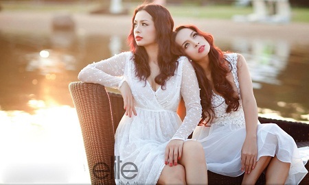 “Điểm mặt” cặp anh chị em nổi tiếng nhất showbiz Việt - 5 Cặp người mẫu Thúy Hằng - Thúy Hạnh