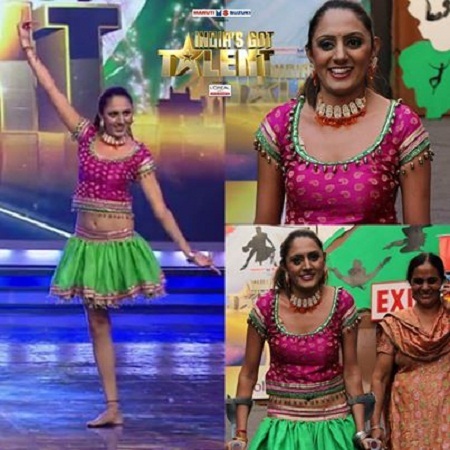 Vũ điệu xúc động của cô gái một chân - 1 Vũ điệu Ấn Độ xúc động của cô gái một chân