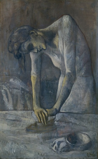 Người đàn ông bí ẩn trong bức tranh người phụ nữ đang tắm của Picasso - 5 Bức “Woman Ironing” khắc họa chân dung một cô thợ giặt là.