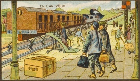 Kinh ngạc trước tài tiên đoán của con người ở thế kỷ 19 - 12 Chiếc máy lau sàn này thực tế còn chưa công hiệu bằng chiếc máy hút bụi.