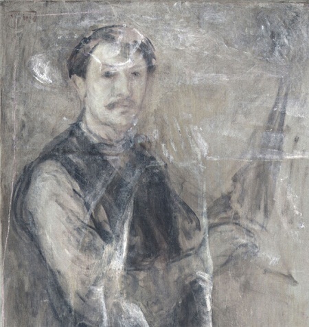 Người đàn ông bí ẩn trong bức tranh người phụ nữ đang tắm của Picasso - 7 Bức chân dung bí ẩn nằm chìm phía dưới khắc họa một người đàn ông.