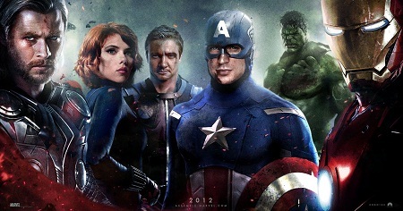 Bất ngờ với “tên khai sinh” của các bộ phim nổi tiếng - 18 Phim “The Avengers” (Biệt đội siêu anh hùng - 2012) còn được gọi là “Group Hug” (Cả nhóm ôm nhau).
