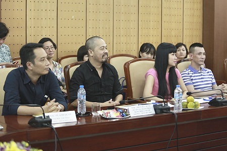 Đại diện BTC và ê kíp thực hiện chương trình tại buổi họp báo