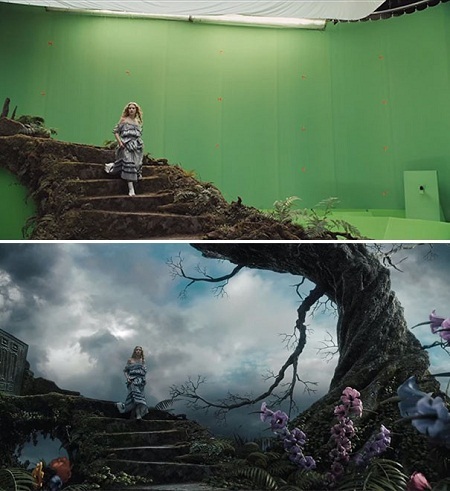 Các nhà làm phim đã “lừa dối” khán giả như thế nào? - 24 “Alice in Wonderland” (Alice ở xứ sở thần tiên - 2010)
