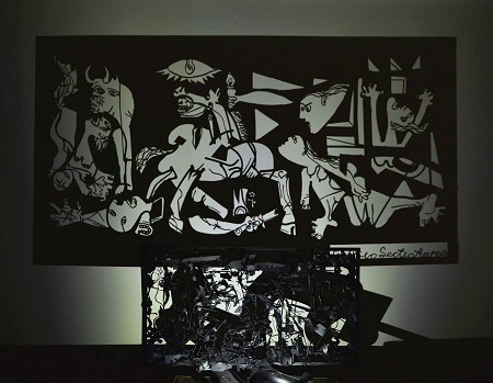 Sửng sốt trước nghệ thuật tạo hình điêu luyện - 16 Tác phẩm thực hiện dựa trên bức “Guernica” của danh họa Pablo Picasso.