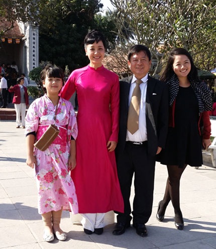 Gia đình nhỏ hạnh phúc của diễn viên Chiều Xuân