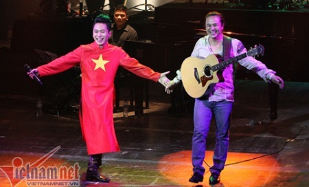 Tùng Dương và Lê Minh Sơn.