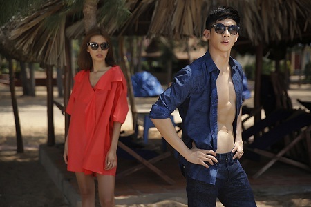 Minh Tú và Hồ Vĩnh Khoa cá tính với sắc màu đại dương - 9 Tin: