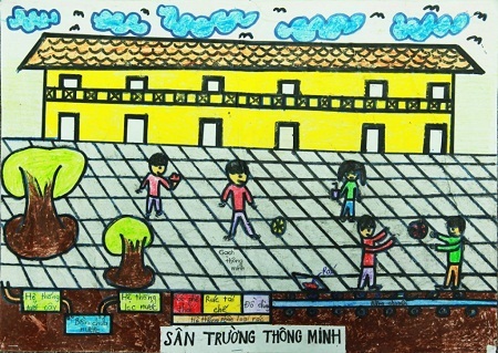 Ý tưởng “Sân trường thông minh”.